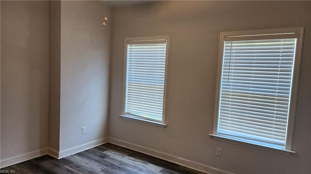 217 Wineberry Way, Yorktown, VA 23692 - spare room with dark wood finished floors and baseboards