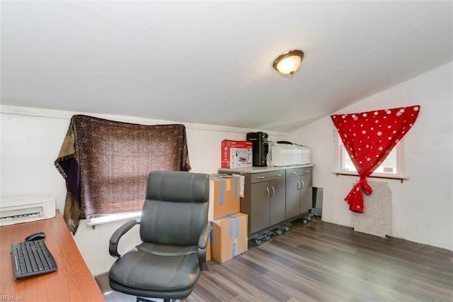 540 Draper Dr, Norfolk, VA 23505 - office featuring lofted ceiling and wood finished floors