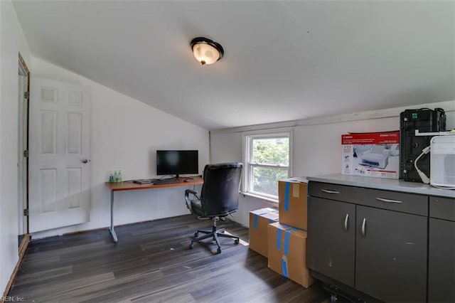 540 Draper Dr, Norfolk, VA 23505 - office space with lofted ceiling and dark wood-style floors