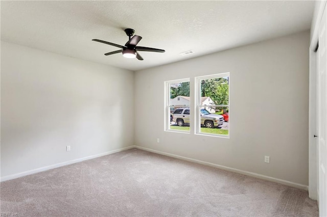 4809 Orchard Ln, Virginia Beach, VA 23464 - carpeted empty room with ceiling fan and baseboards