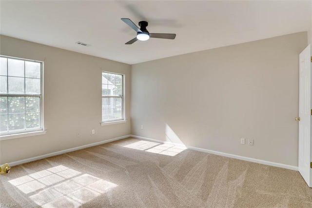 816 Mccrae Dr, Newport News, VA 23608 - carpeted spare room with a ceiling fan and baseboards