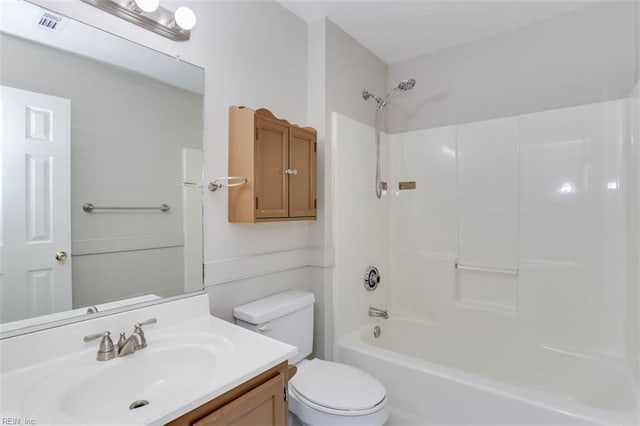 816 Mccrae Dr, Newport News, VA 23608 - bathroom featuring vanity and shower / bathtub combination