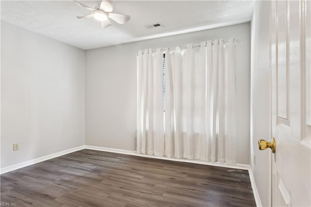 100 Peacepipe Pl, Williamsburg, VA 23185 - spare room featuring wood finished floors and ceiling fan
