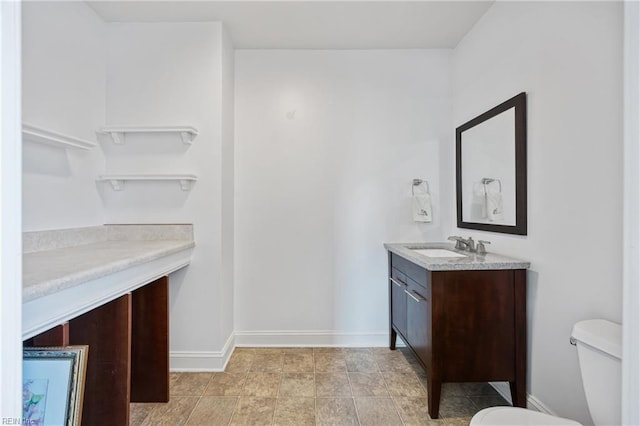623 London St, Portsmouth, VA 23704 - bathroom featuring vanity and toilet