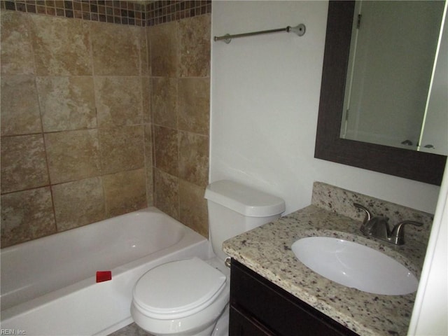 1314 18th St, Chesapeake, VA 23324 - full bathroom with vanity and bathtub / shower combination