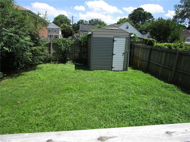 1314 18th St, Chesapeake, VA 23324 - fenced backyard with a shed