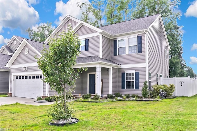 145 Blessing Cir, Suffolk, VA 23434 - traditional home featuring driveway, a garage, and roof with shingles