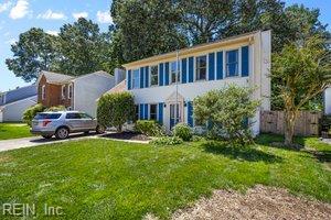 1879 Eastborne Dr, Virginia Beach, VA 23454 - view of colonial home