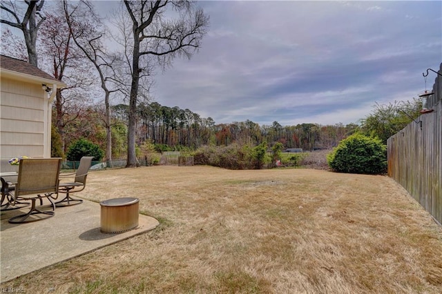 215 Lisbon Dr, Newport News, VA 23601 - view of yard featuring a patio