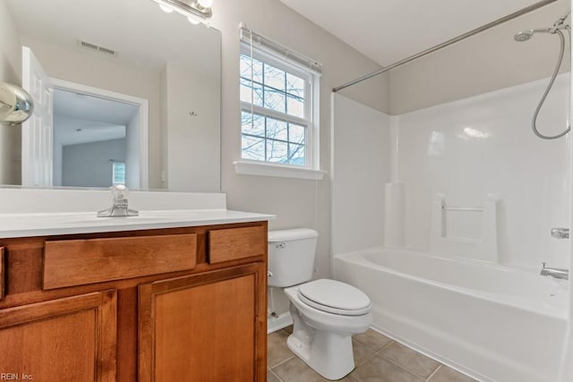 923 Hill St, Chesapeake, VA 23324 - full bath with vanity, tile patterned flooring, and bathtub / shower combination
