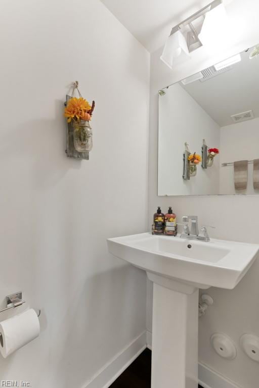 1803 Yardarm Way, Chesapeake, VA 23323 - bathroom with baseboards and a sink