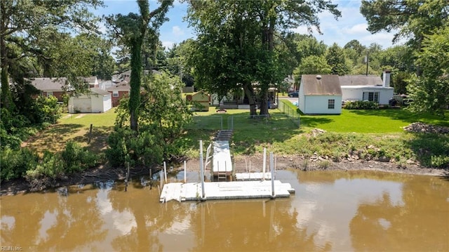 556 Summers Dr, Norfolk, VA 23509 - dock with a water view