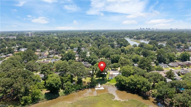 556 Summers Dr, Norfolk, VA 23509 - bird's eye view