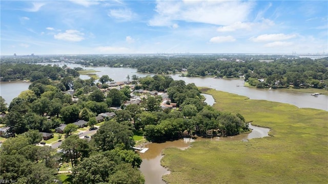556 Summers Dr, Norfolk, VA 23509 - drone / aerial view of a large body of water