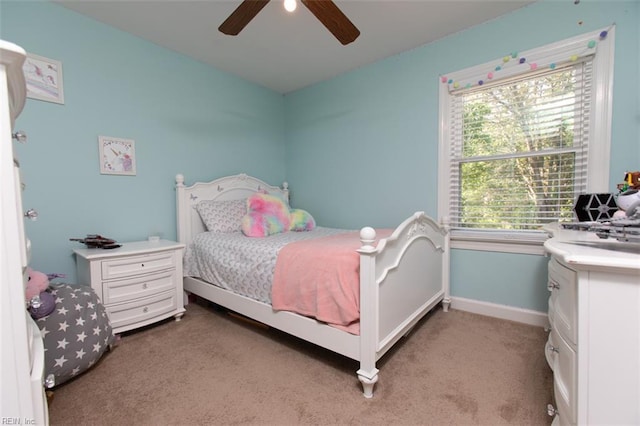 108 Sunrise Bluff Ct, Smithfield, VA 23430 - bedroom featuring light carpet and ceiling fan