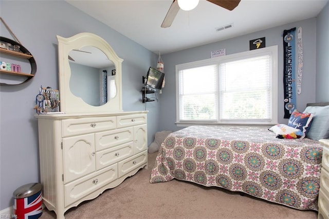 108 Sunrise Bluff Ct, Smithfield, VA 23430 - carpeted bedroom with a ceiling fan