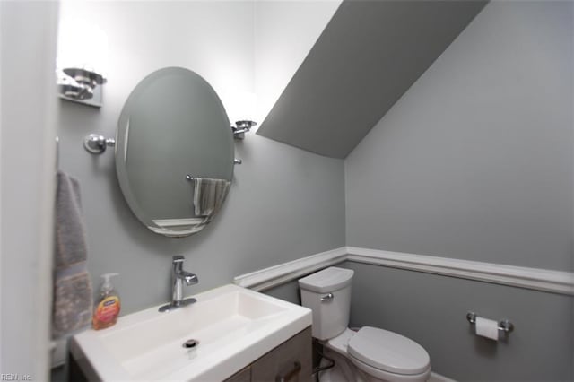 108 Sunrise Bluff Ct, Smithfield, VA 23430 - half bathroom with toilet and vanity