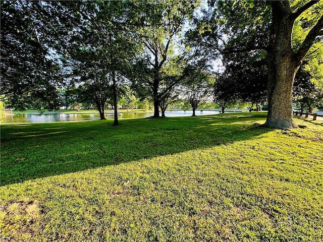1204 Holly Ave, Chesapeake, VA 23324 - view of grassy yard featuring a water view