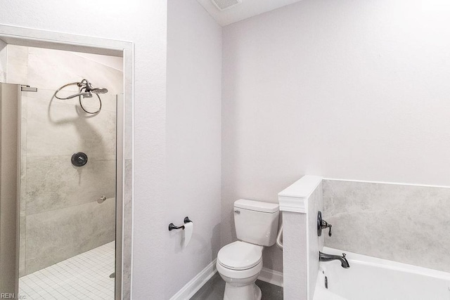 1161 Bells Mill Rd, Chesapeake, VA 23322 - bathroom featuring a bath and a stall shower