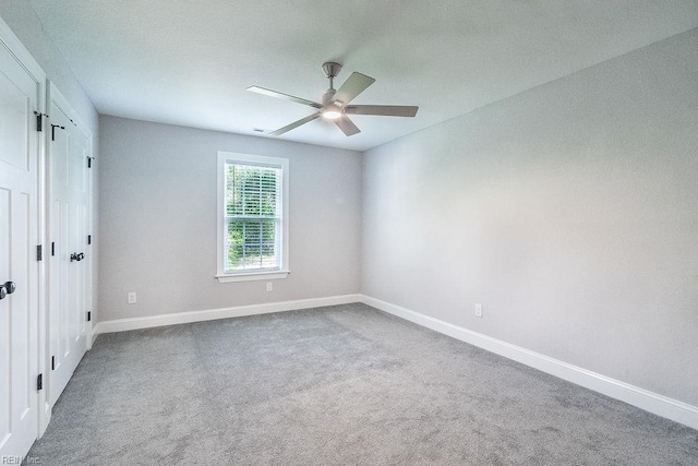 1161 Bells Mill Rd, Chesapeake, VA 23322 - empty room featuring a ceiling fan and carpet floors