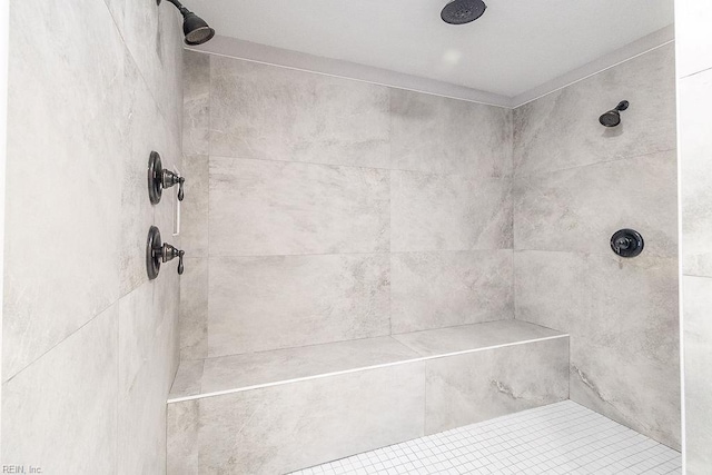 1161 Bells Mill Rd, Chesapeake, VA 23322 - bathroom with a tile shower