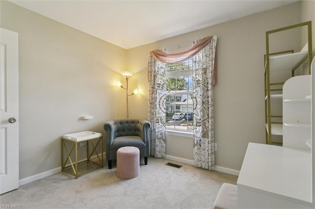 102 Saddle Dr, Newport News, VA 23602 - sitting room with carpet flooring