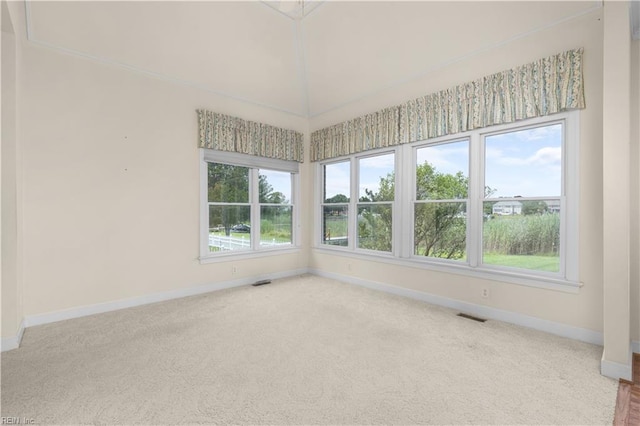 1938 Lancing Crest Ln, Chesapeake, VA 23323 - spare room featuring baseboards and carpet floors
