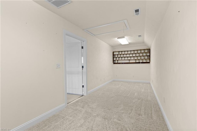 1938 Lancing Crest Ln, Chesapeake, VA 23323 - spare room with attic access and carpet
