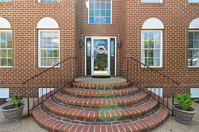 203 Vixen Ct, Yorktown, VA 23693 - property entrance featuring brick siding