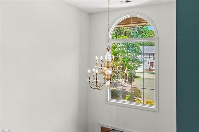203 Vixen Ct, Yorktown, VA 23693 - detailed view of a chandelier