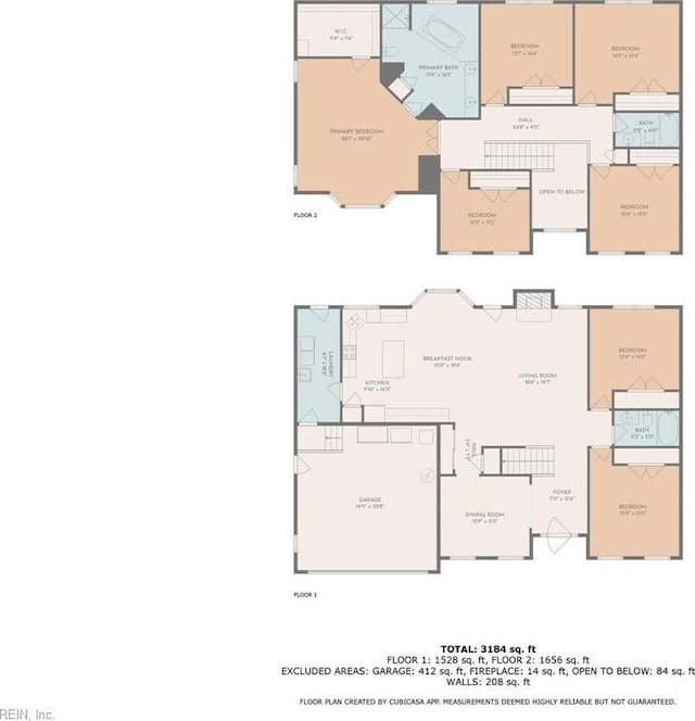 203 Vixen Ct, Yorktown, VA 23693 - view of home floor plan