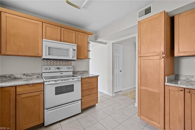 3012 Camelot Blvd, Chesapeake, VA 23323 - kitchen featuring white appliances and light tile patterned floors