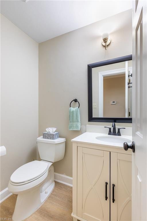 520 Foxgate Quarter Quarter, Chesapeake, VA 23322 - half bathroom with vanity and wood finished floors