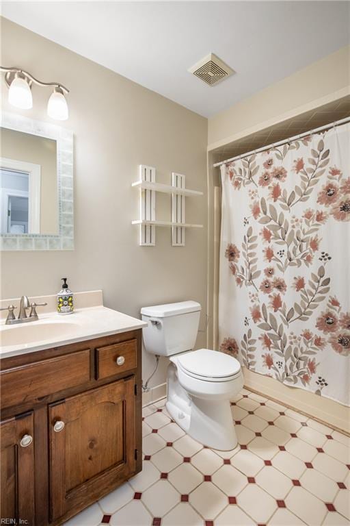 520 Foxgate Quarter Quarter, Chesapeake, VA 23322 - full bath featuring tile patterned floors, vanity, and a shower with curtain