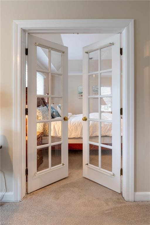 520 Foxgate Quarter Quarter, Chesapeake, VA 23322 - entryway with french doors and light colored carpet