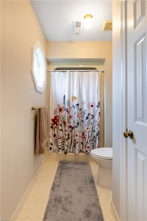 520 Foxgate Quarter Quarter, Chesapeake, VA 23322 - full bath with a shower with curtain and tile patterned floors