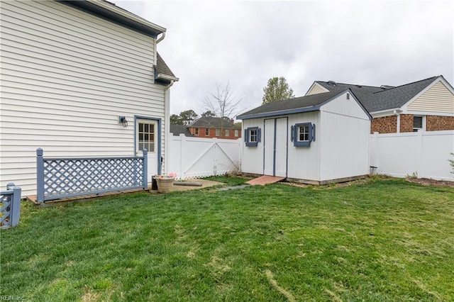 520 Foxgate Quarter Quarter, Chesapeake, VA 23322 - fenced backyard with a gate, a storage shed, and a wall mounted AC