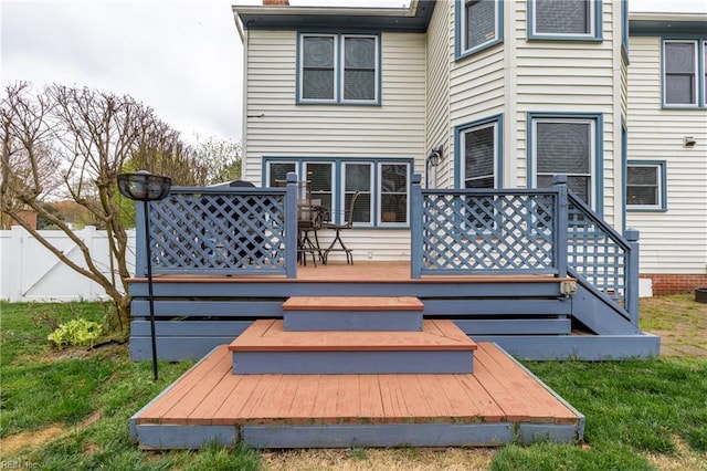 520 Foxgate Quarter Quarter, Chesapeake, VA 23322 - view of wooden terrace