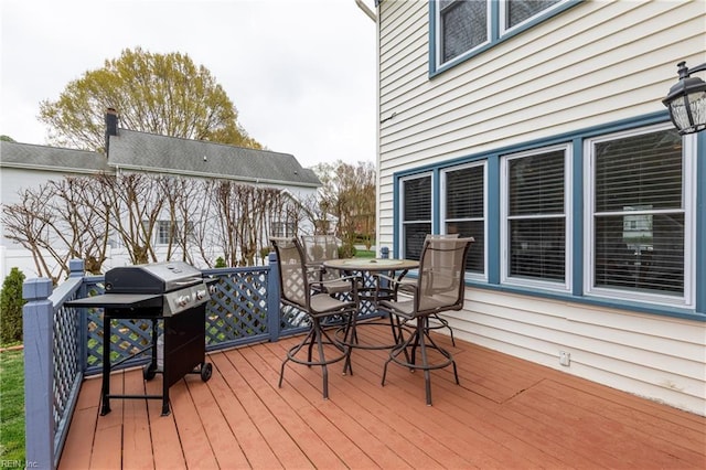 520 Foxgate Quarter Quarter, Chesapeake, VA 23322 - wooden terrace featuring outdoor dining area and grilling area