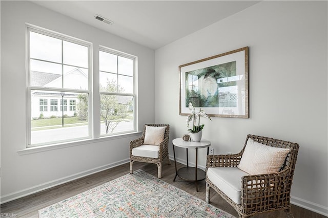 202 Oxford Ave Unit 46-1, Smithfield, VA 23430 - sitting room with wood finished floors and baseboards