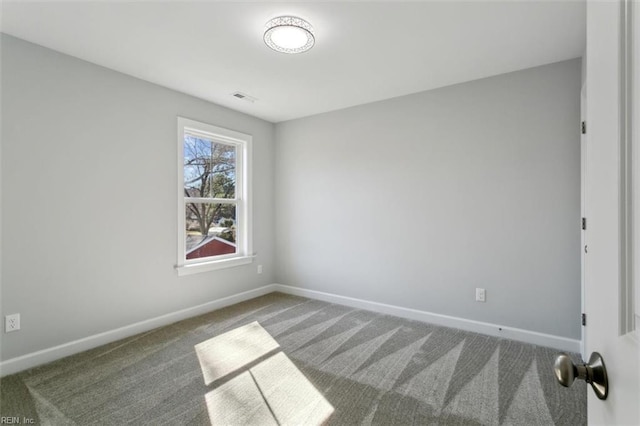 461 Joy Dr, Hampton, VA 23666 - carpeted spare room with baseboards
