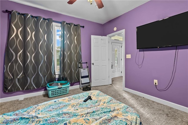 57 Locust Ave, Hampton, VA 23661 - bedroom with carpet flooring and ceiling fan