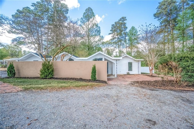 1320 Clay St, Franklin, VA 23851 - view of front facade with stucco siding