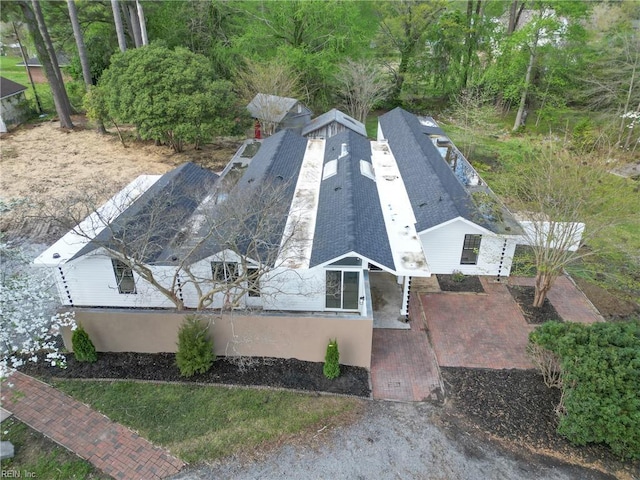 1320 Clay St, Franklin, VA 23851 - aerial view of property and surrounding area