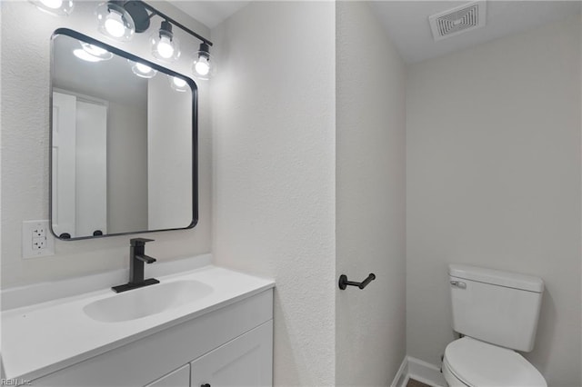 1320 Clay St, Franklin, VA 23851 - half bathroom featuring toilet and vanity