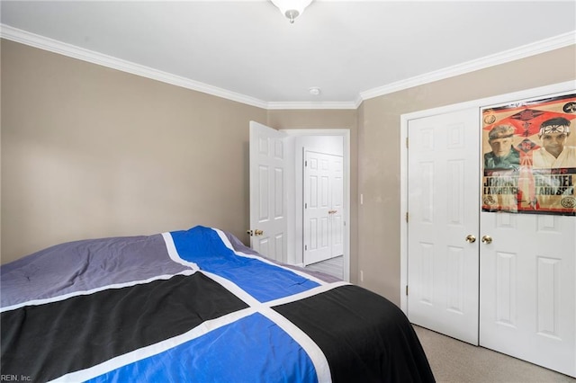 200 Burgundy Rd, Williamsburg, VA 23185 - bedroom featuring crown molding and light colored carpet
