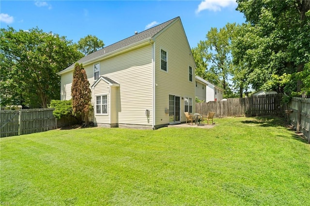 200 Burgundy Rd, Williamsburg, VA 23185 - back of house with a fenced backyard and a patio area