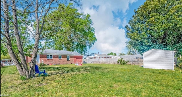 24 Saint Albans Dr, Hampton, VA 23669 - view of yard with a storage shed