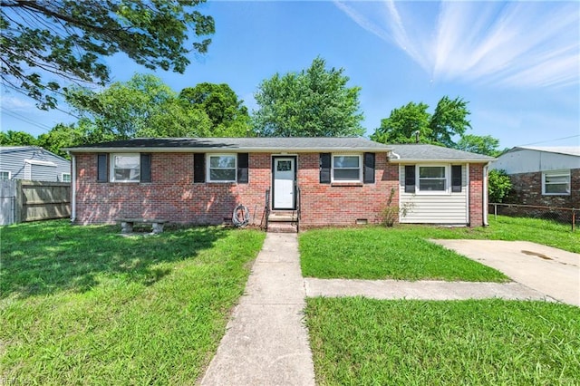 2007 Winfree Rd, Hampton, VA 23663 - view of front of property featuring brick siding