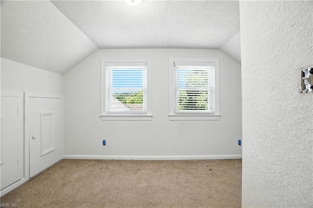 3559 Brest Ave, Norfolk, VA 23509 - bonus room with lofted ceiling, carpet flooring, and a textured ceiling